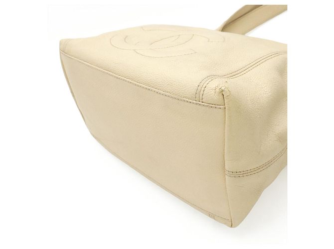 2.55 Chanel Caviar-Leder Tote Bag Braun Beige - Ansicht 3