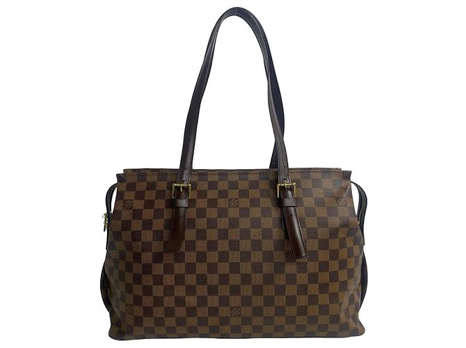 Borsa Tote Damier Chelsea Louis Vuitton Marrone - vista 3