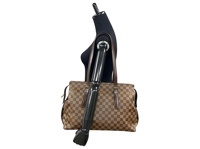 Borsa Tote Damier Chelsea Louis Vuitton Marrone - vista 6
