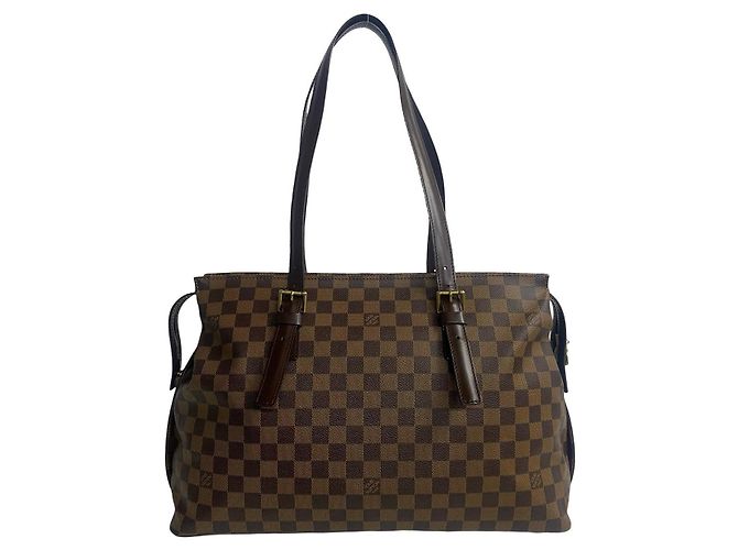 Borsa Tote Damier Chelsea Louis Vuitton Marrone - vista 9