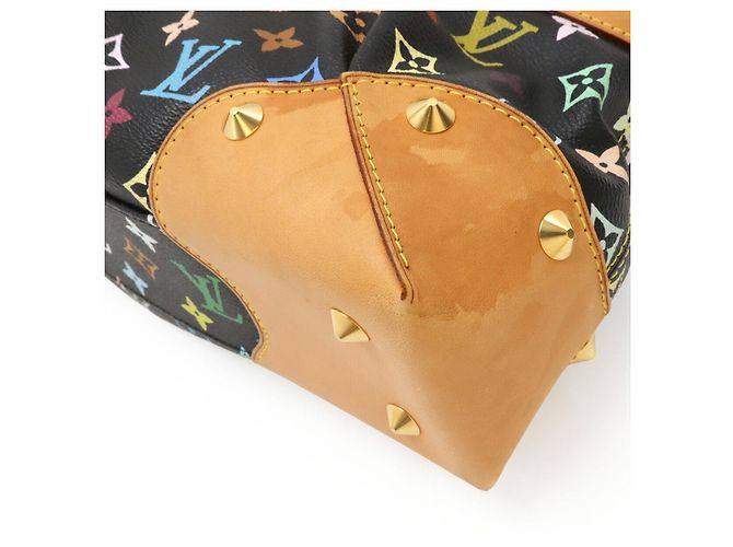 Borsa Louis Vuitton Monogram Judy GM Nero - vista 3