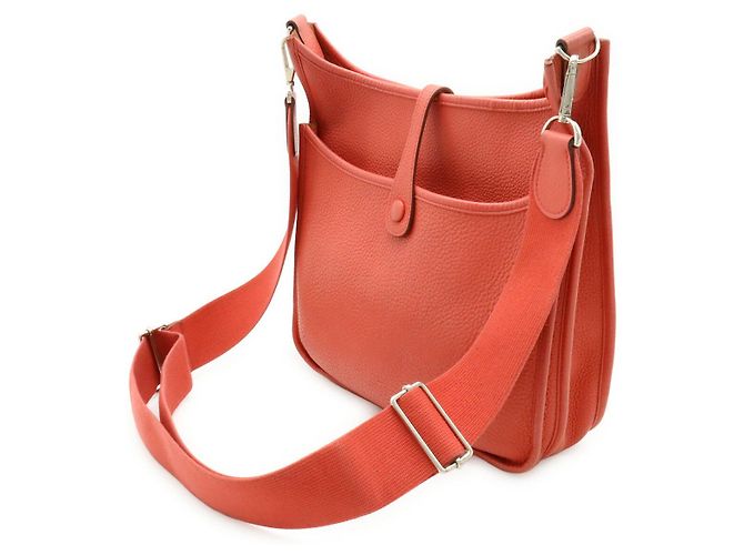 Borsa a Spalla Evelyne III di Hermès Rosa - vista 2