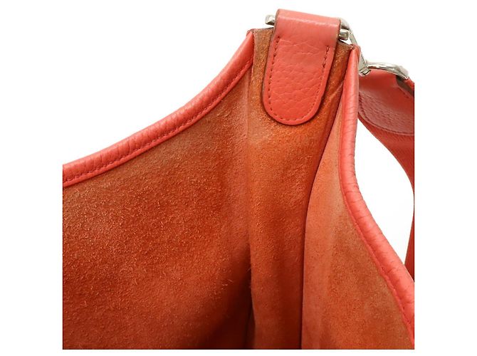 Borsa a Spalla Evelyne III di Hermès Rosa - vista 7