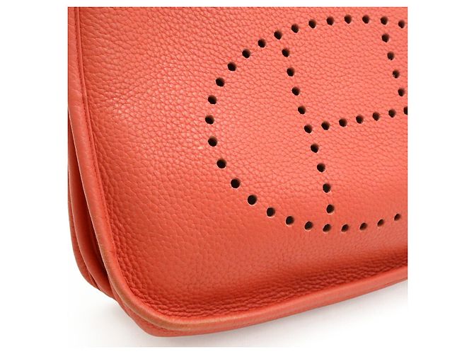 Borsa a Spalla Evelyne III di Hermès Rosa - vista 9
