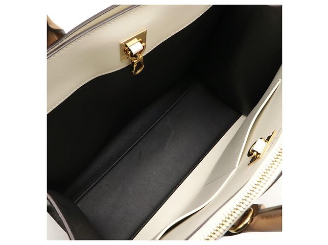 Borsa in pelle City Steamer MM di Louis Vuitton Bianco - vista 6