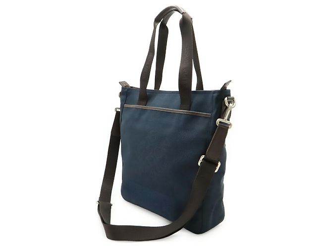 Borsa Tote Jongleur Damier Geant Louis Vuitton Blu - vista 2