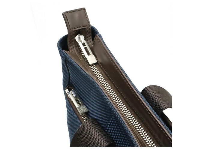 Borsa Tote Jongleur Damier Geant Louis Vuitton Blu - vista 6