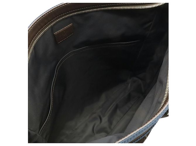 Borsa Tote Jongleur Damier Geant Louis Vuitton Blu - vista 7