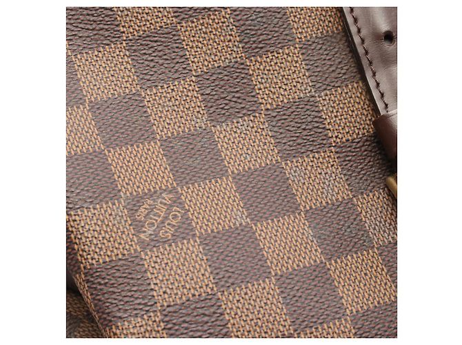 Borsa Tote Chelsea Damier Louis Vuitton Marrone - vista 3