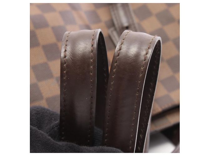 Borsa Tote Chelsea Damier Louis Vuitton Marrone - vista 4