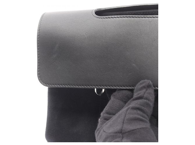 Borsa in pelle Hermès Valparaiso PM Nera Nero - vista 2
