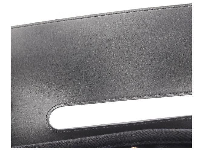 Borsa in pelle Hermès Valparaiso PM Nera Nero - vista 3