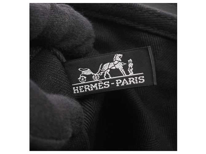 Borsa in pelle Hermès Valparaiso PM Nera Nero - vista 4