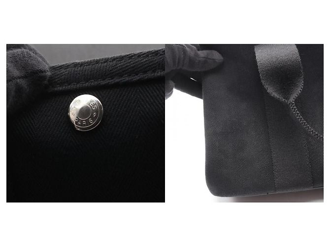 Borsa in pelle Hermès Valparaiso PM Nera Nero - vista 7