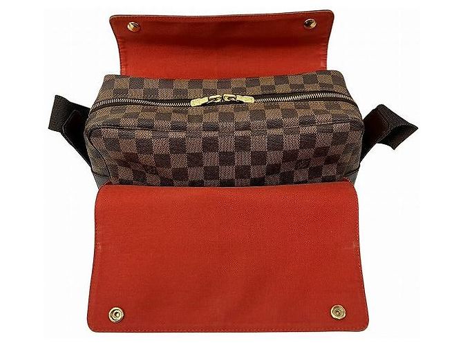 Borsa a Spalla Naviglio Damier Louis Vuitton Marrone - vista 8