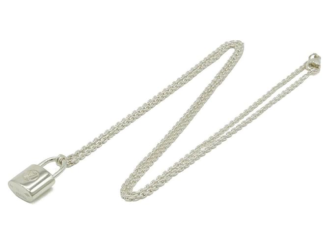 Collana Silver Lockit Louis Vuitton Argento Metallico - vista 2