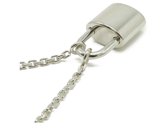 Collana Silver Lockit Louis Vuitton Argento Metallico - vista 5