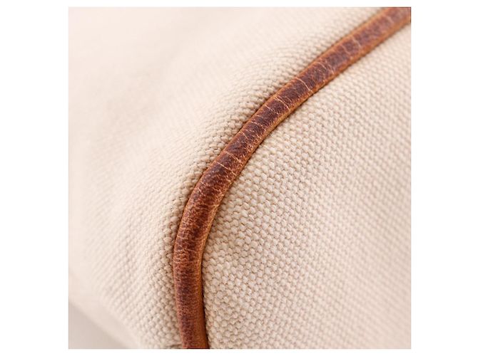 Hermès Hermes Bolide20 Canvas Pouch Brown Beige - view 5