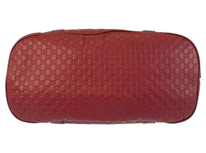 Borsa a mano in pelle Microguccissima di Gucci Rosso - vista 10