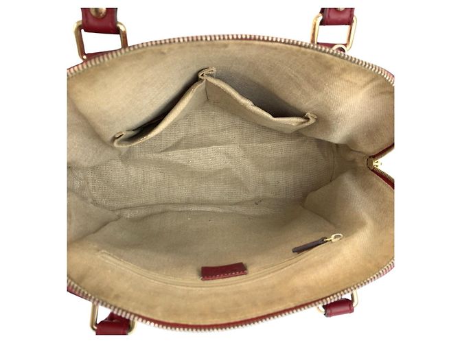 Borsa a mano in pelle Microguccissima di Gucci Rosso - vista 9