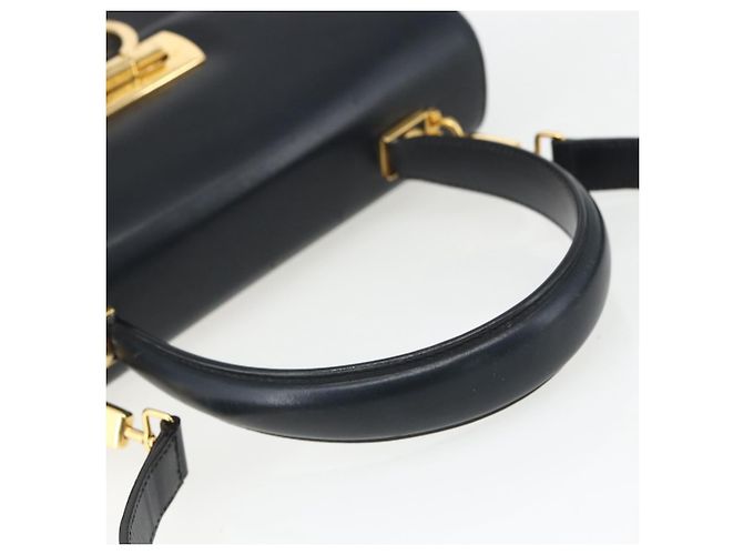 Borsa a mano convertibile in pelle mini Gancini di Salvatore Ferragamo - vista 7