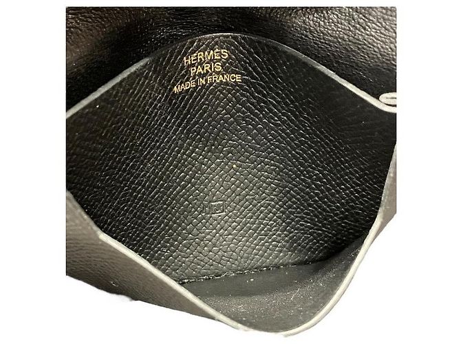 Hermès Béarn Veau Epsom Card Case Black - view 5