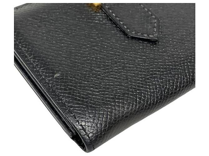 Hermès Béarn Veau Epsom Card Case Black - view 8