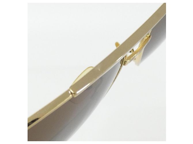 Occhiali da sole Attitude Pilot Louis Vuitton D'oro Metallico - vista 5