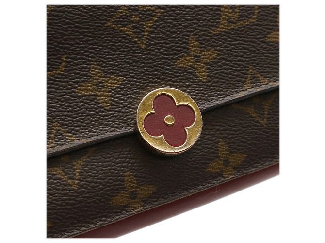 Cartera Larga Monograma Flore de Louis Vuitton Rosa - vista 5