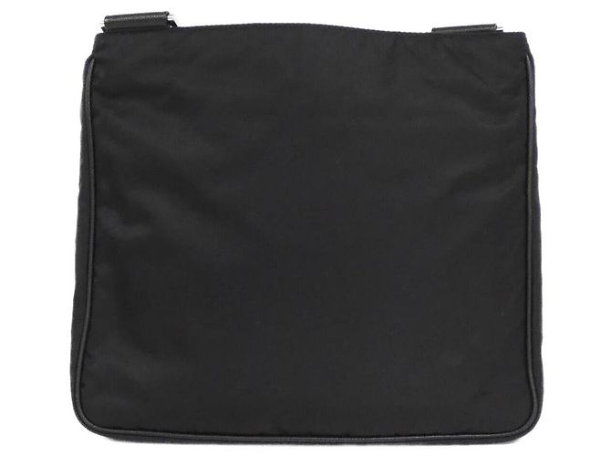 Borsa a Spalla Prada 2VH118 in Tessuto Saffiano Nero - vista 2