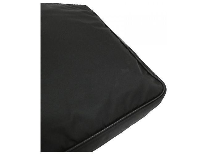 Borsa a Spalla Prada 2VH118 in Tessuto Saffiano Nero - vista 4