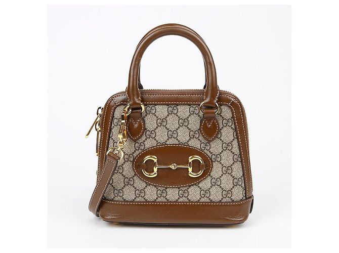 Gucci Mini borsa a spalla Horsebit Marrone - vista 2