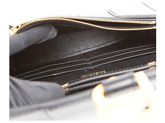 Balenciaga Borsa a tracolla con catena Hourglass Nero - vista 11