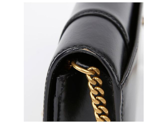 Balenciaga Borsa a tracolla con catena Hourglass Nero - vista 6