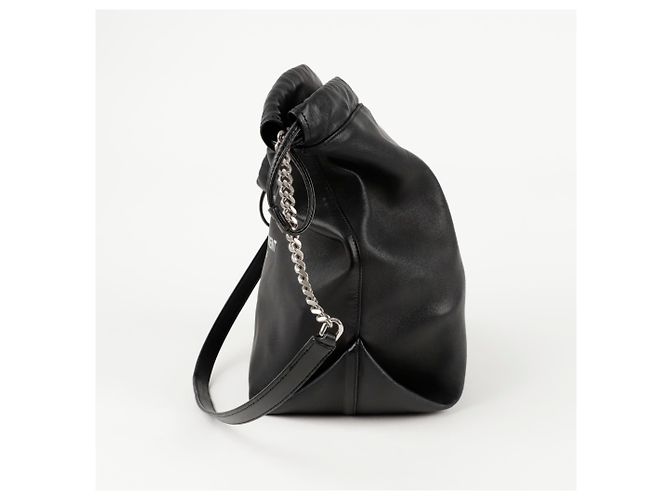 Saint Laurent Teddy Drawstring Bucket Shoulder Bag - view 3