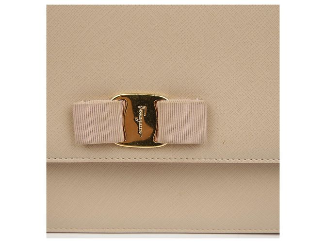 Salvatore Ferragamo Borsa a tracolla Bara Genie Marrone - vista 2