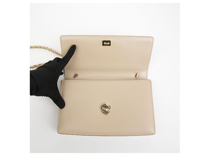Salvatore Ferragamo Borsa a tracolla Bara Genie Marrone - vista 9
