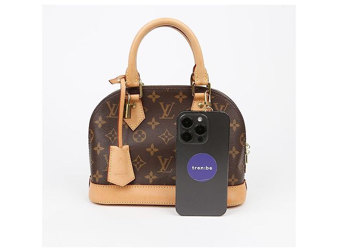 Louis Vuitton Borsa a Spalla Alma BB Marrone - vista 10