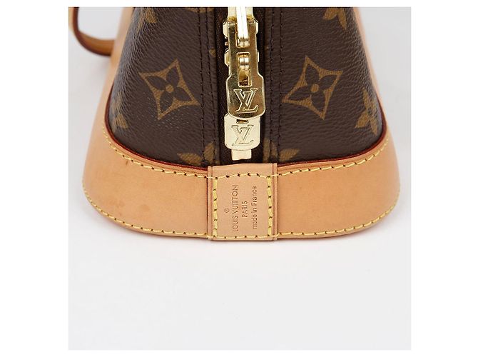 Louis Vuitton Borsa a Spalla Alma BB Marrone - vista 5