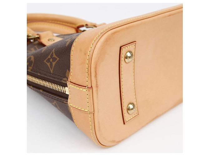 Louis Vuitton Borsa a Spalla Alma BB Marrone - vista 9