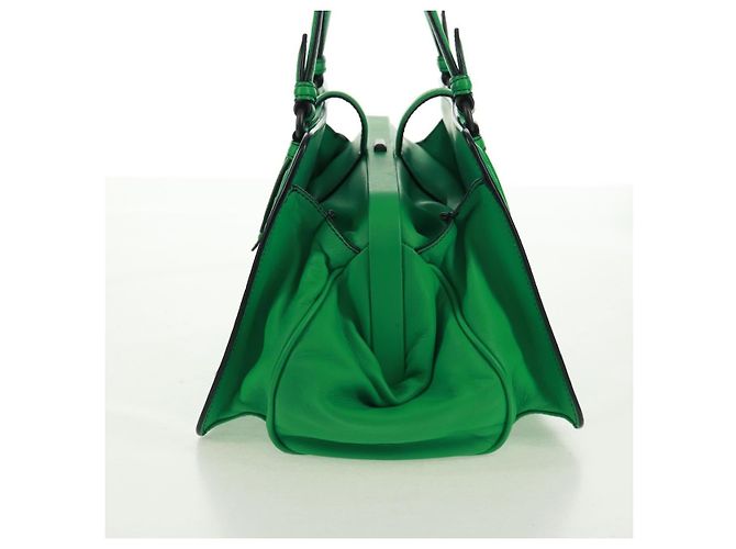 Bottega Veneta Pelle Intrecciato Verde - vista 3