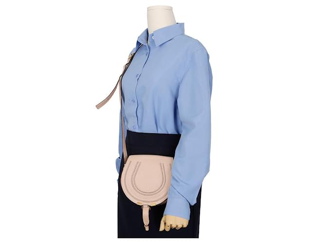 Chloé Borsa a tracolla Marcie Small Rosa - vista 14