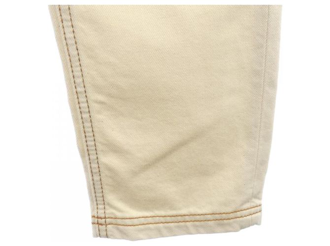 Fendi Baumwolljeans Beige - Ansicht 6