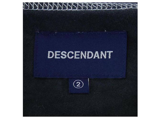 Autre Marque Camiseta de algodón Descendant Negro - vista 4