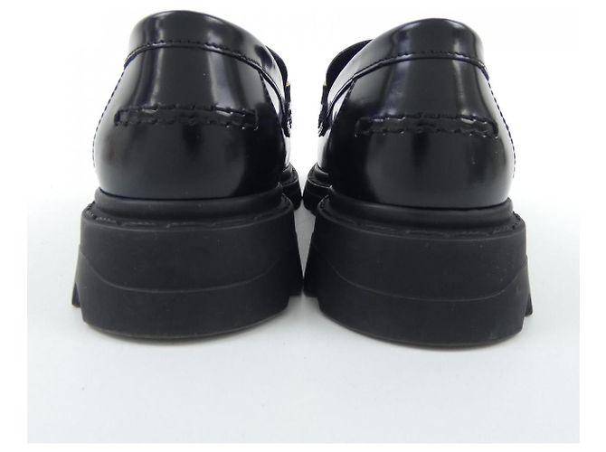 Kalbsleder Schuhe von Christian Dior Schwarz - Ansicht 5