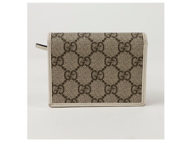 Gucci Tarjetero Horsebit Blanco - vista 2