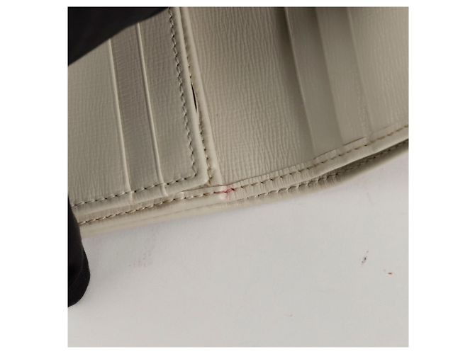 Gucci Tarjetero Horsebit Blanco - vista 9