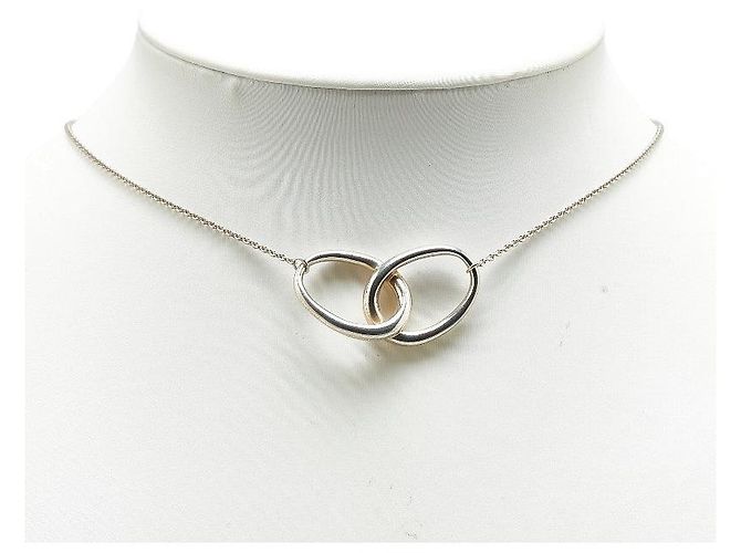 Tiffany & Co Collana in argento sterling Double Loop Elsa Peretti di Tiffany - vista 10
