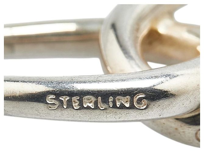 Tiffany & Co Collana in argento sterling Double Loop Elsa Peretti di Tiffany - vista 4