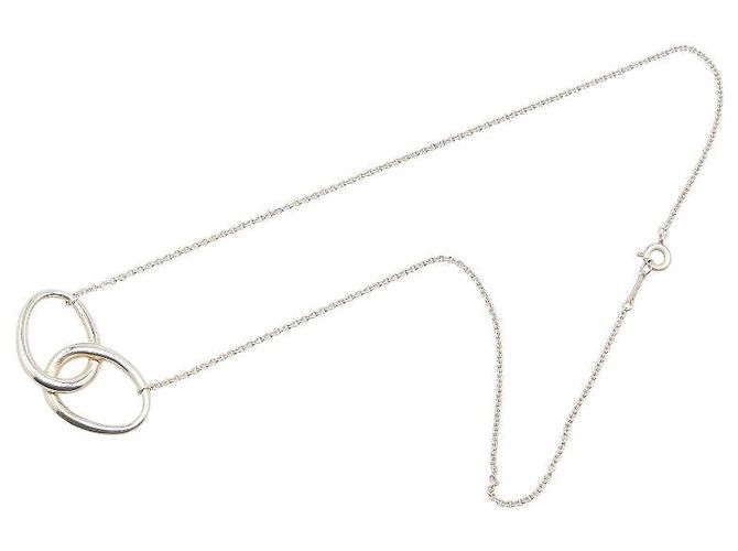Tiffany & Co Collana in argento sterling Double Loop Elsa Peretti di Tiffany - vista 9